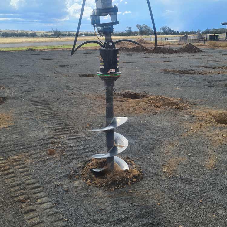 Pier and post holes drilling Tamworth and the New South Wales Area